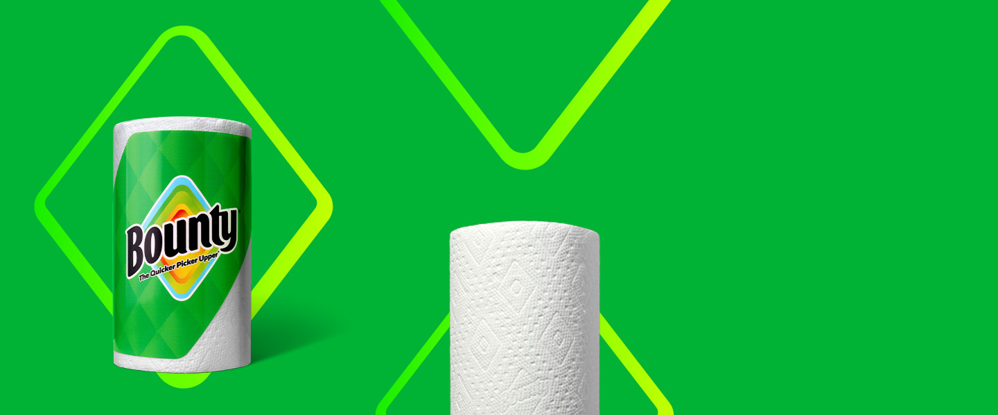 Bounty paper towel rolls