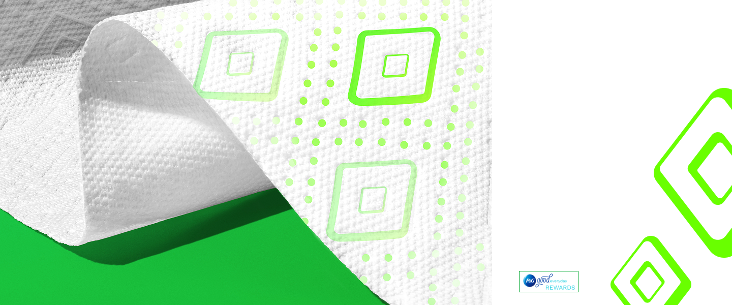 Bounty towel texture and rewards